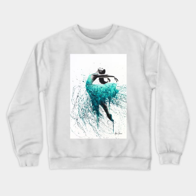 Fairy Ballet Dancer Crewneck Sweatshirt by AshvinHarrison